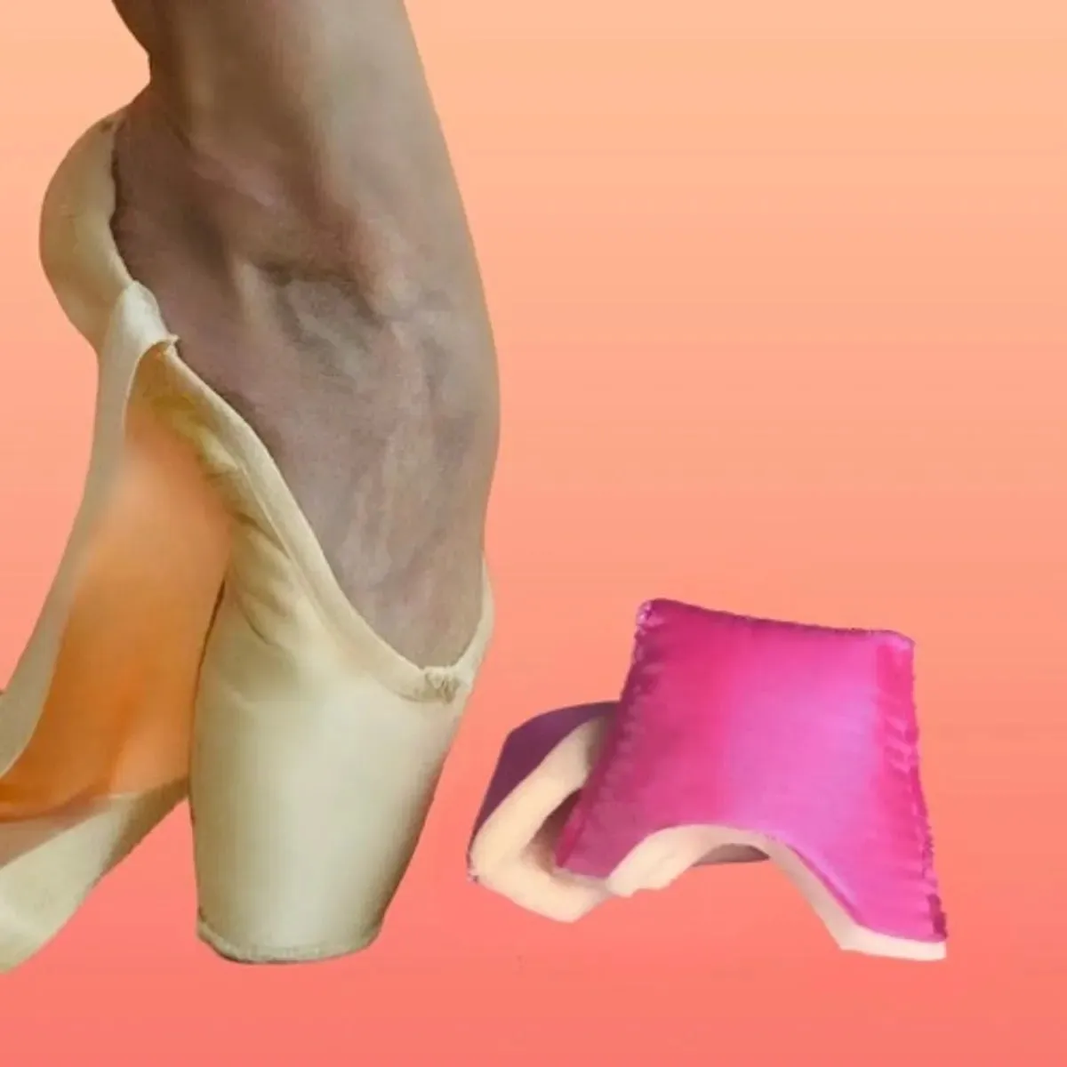 Pointe Puffs Memory Foam Toe Pads - Light Support