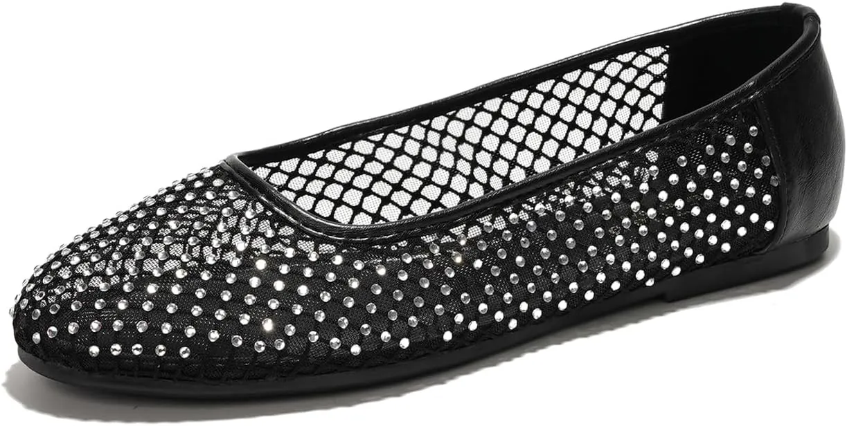 Project Cloud Ballet Flats Shoes for Women - Lightweight & Stylish Ballet Flats for Women Footwear - Non-Slip Mary Jane Shoes with Memory Foam - Casual Footwear for All-Day Comfort