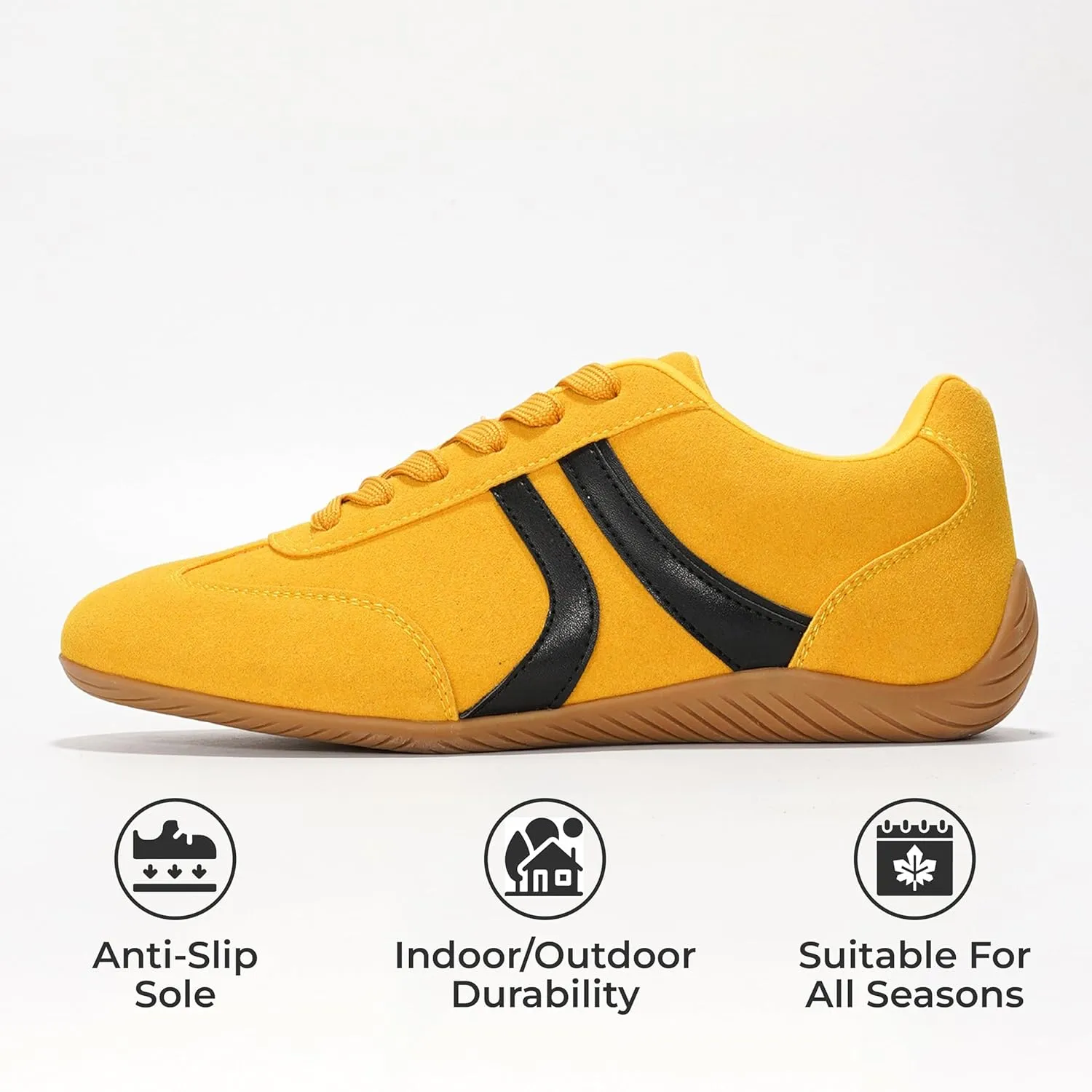 Project Cloud Barefoot Shoes Women – Comfortable Lace-Up Womens Shoes with Memory Foam – Lightweight & Non Slip Womens Shoes Casual – All-Day Women's Fashion Sneakers for 2025 (Goal)
