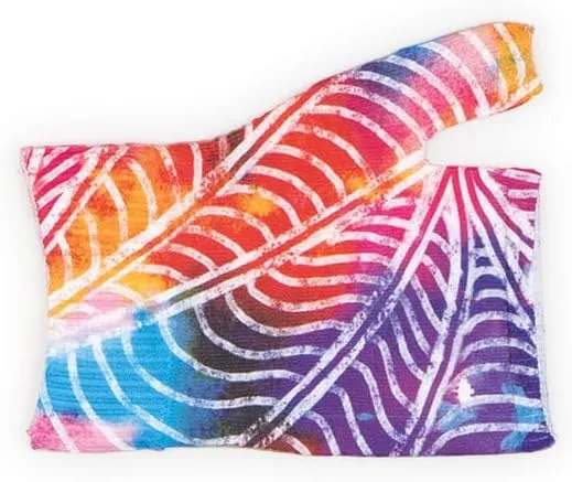 Psychedelic Medical Graduated Compression Gauntlet for Lymphedema