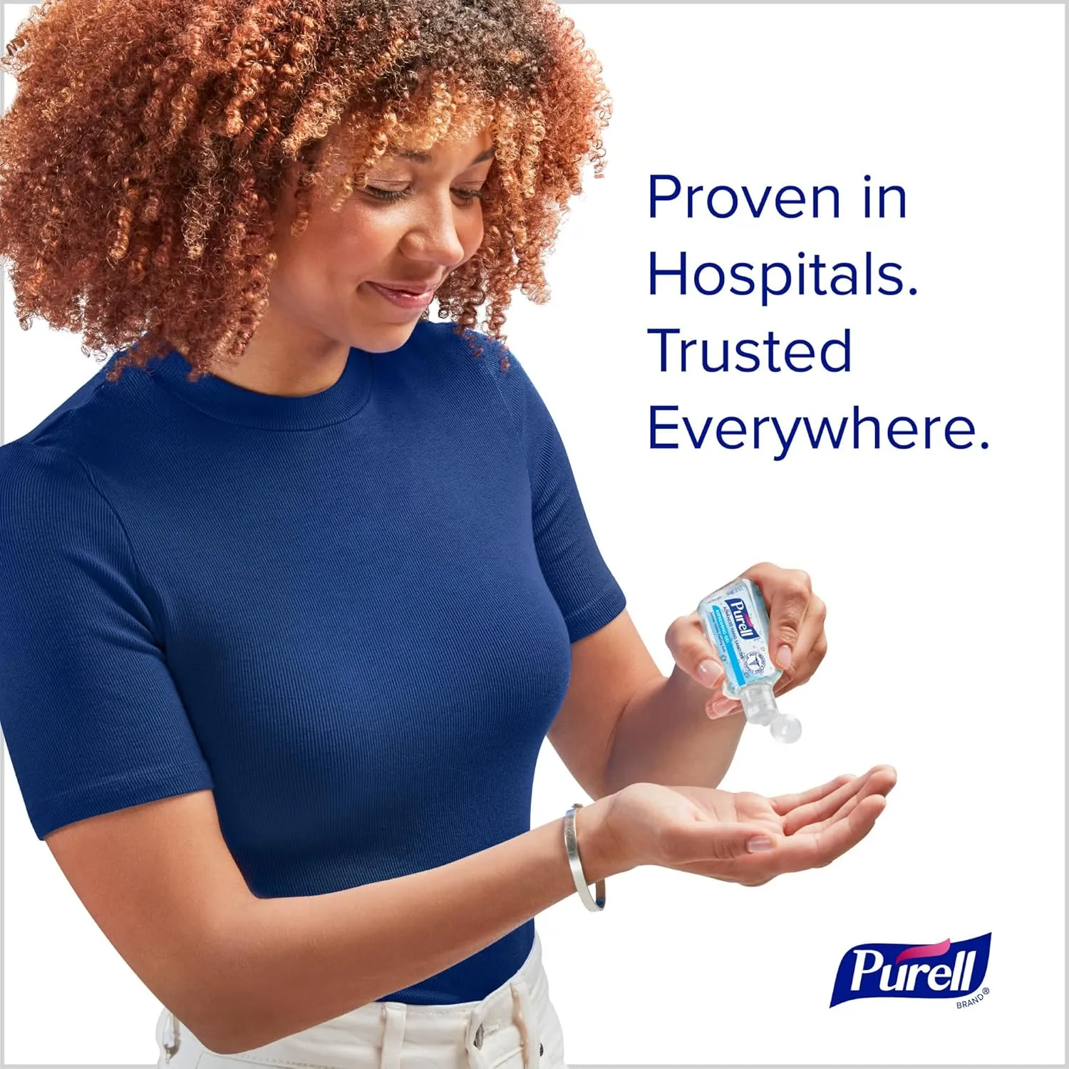 Purell Advanced Hand Sanitizer Refreshing Gel, Clean Scent, 1 fl oz Travel Size flip-Cap Bottle (Pack of 72) - 3901-72-CMR