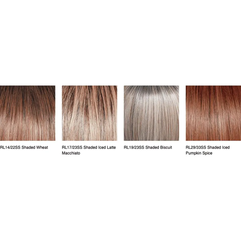 Raquel Welch Crowd Pleaser Lace Front & Monofilament Part Synthetic Wig, Cap Size: Average, RL16/22 Iced Sweet Cream