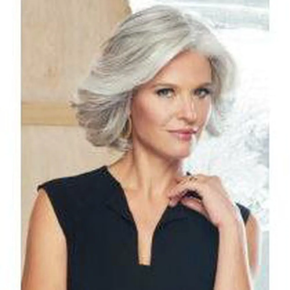 Raquel Welch Crowd Pleaser Lace Front & Monofilament Part Synthetic Wig, Cap Size: Average, RL16/22 Iced Sweet Cream