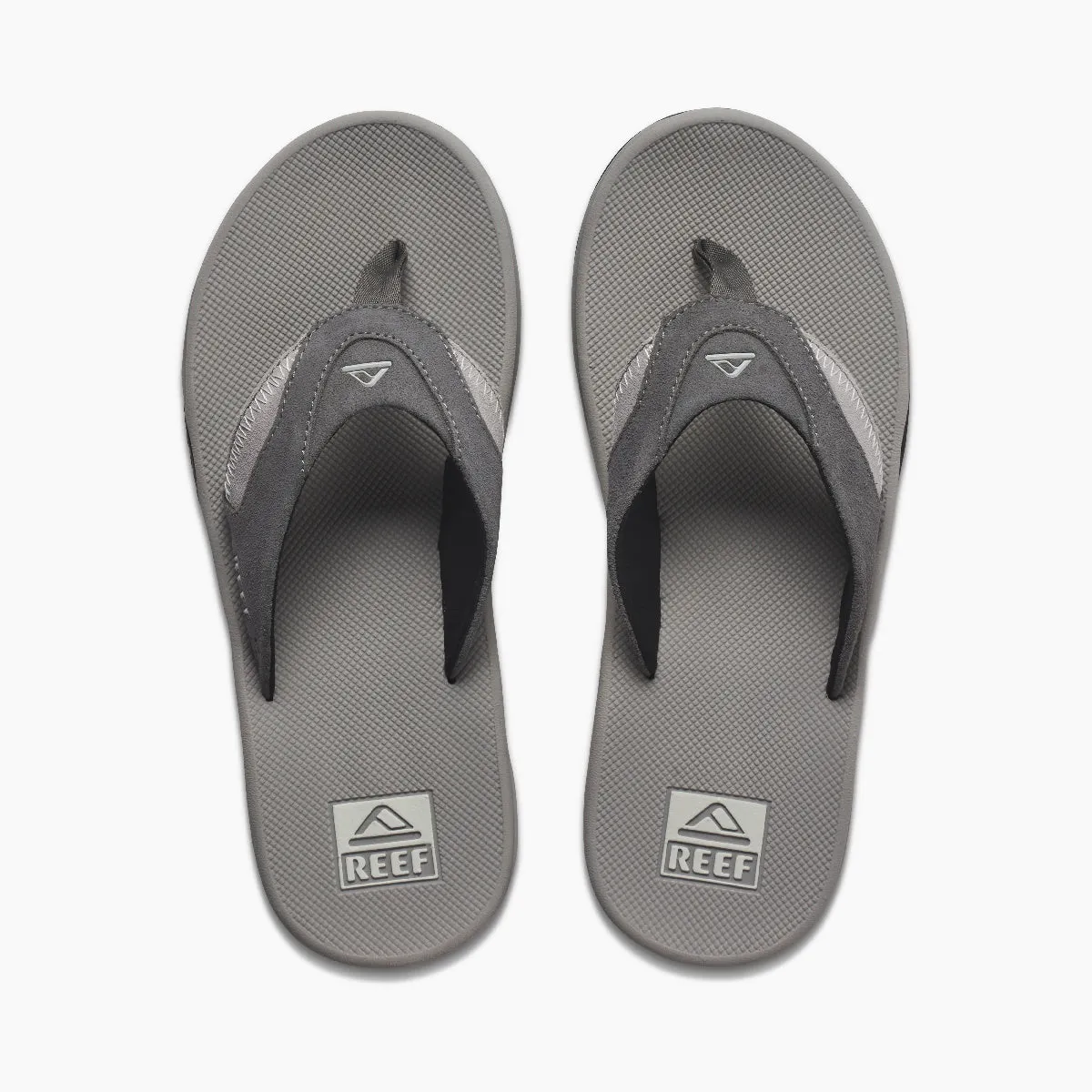 Reef Fanning Sandal-Grey Suede