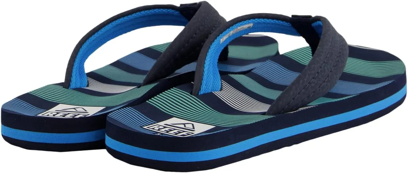 REEF Kids Ahi Unisex-Child Beach Flip Flop, Soft Cushion Footbed, Water Friendly