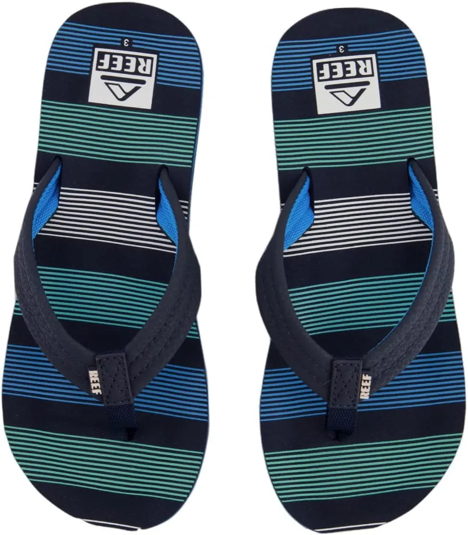 REEF Kids Ahi Unisex-Child Beach Flip Flop, Soft Cushion Footbed, Water Friendly