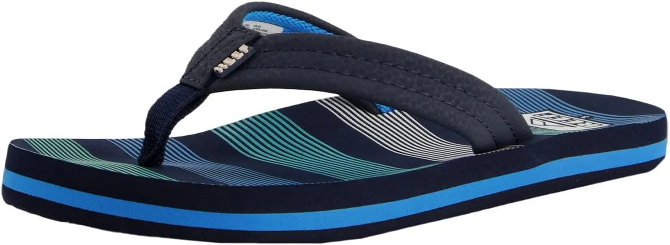 REEF Kids Ahi Unisex-Child Beach Flip Flop, Soft Cushion Footbed, Water Friendly
