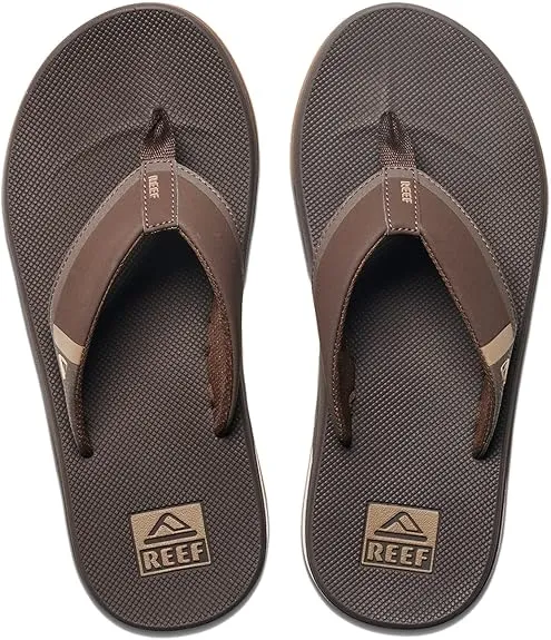 Reef Men's Fanning Low Bottle Opener Brown Flip Flop Sandal