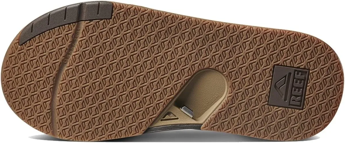 Reef Men's Fanning Low Bottle Opener Brown Flip Flop Sandal