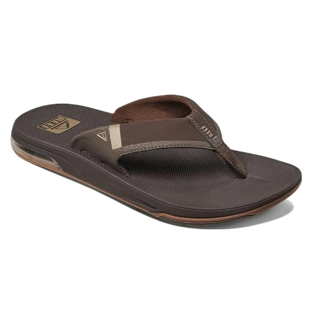 Reef Men's Fanning Low Bottle Opener Brown Flip Flop Sandal