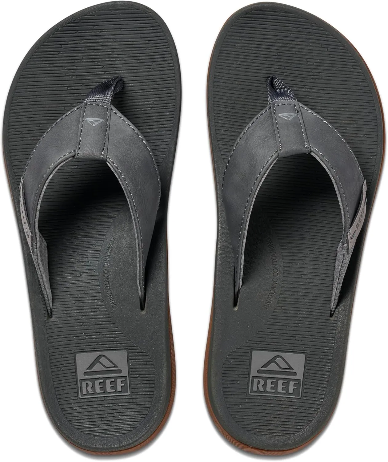 Reef Men's Santa Ana Flip Flop, Arch Support, Water Friendly, Non Marking Outsole