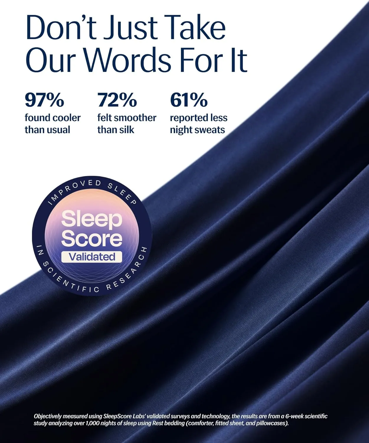 REST® Evercool® Cooling Comforter, King/Cali King, Blanket for Hot Sleepers, All Season Bedding to Keep Cool for Night Sweats, Breathable Lightweight Blanket, 106x90 Inches, Midnight Blue