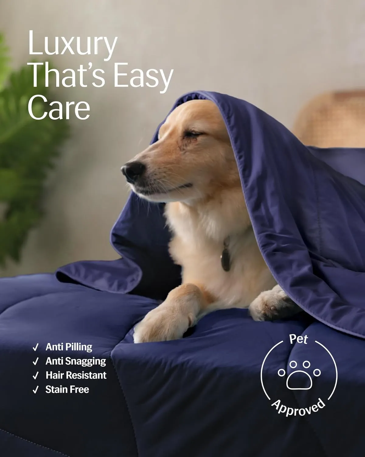 REST® Evercool® Cooling Comforter, King/Cali King, Blanket for Hot Sleepers, All Season Bedding to Keep Cool for Night Sweats, Breathable Lightweight Blanket, 106x90 Inches, Midnight Blue