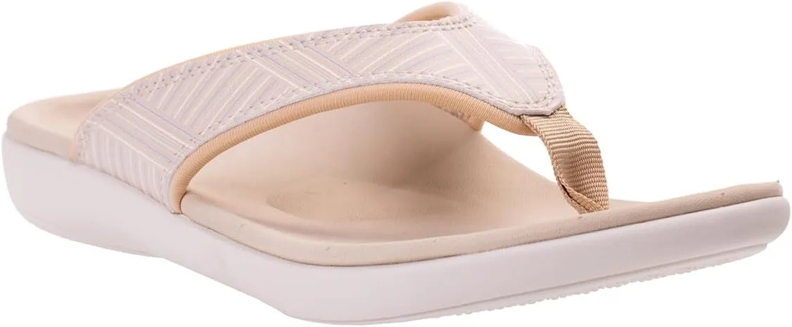 REVITALIGN Women's Yumi Summer Stripe Flip-Flop