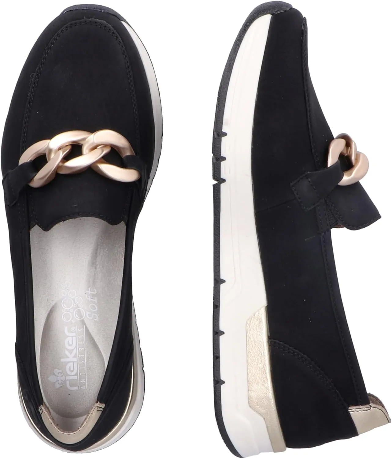 Rieker Women's 58944 00 Loafer