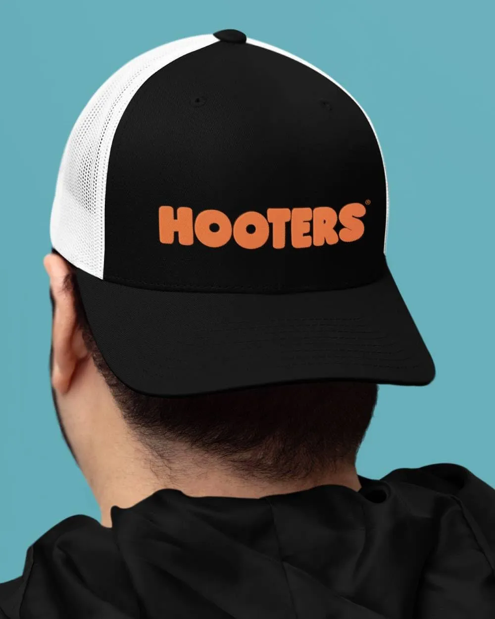 Ripple Junction Hooters Men's Restaurant Flat Bill Snapback Trucker Hat