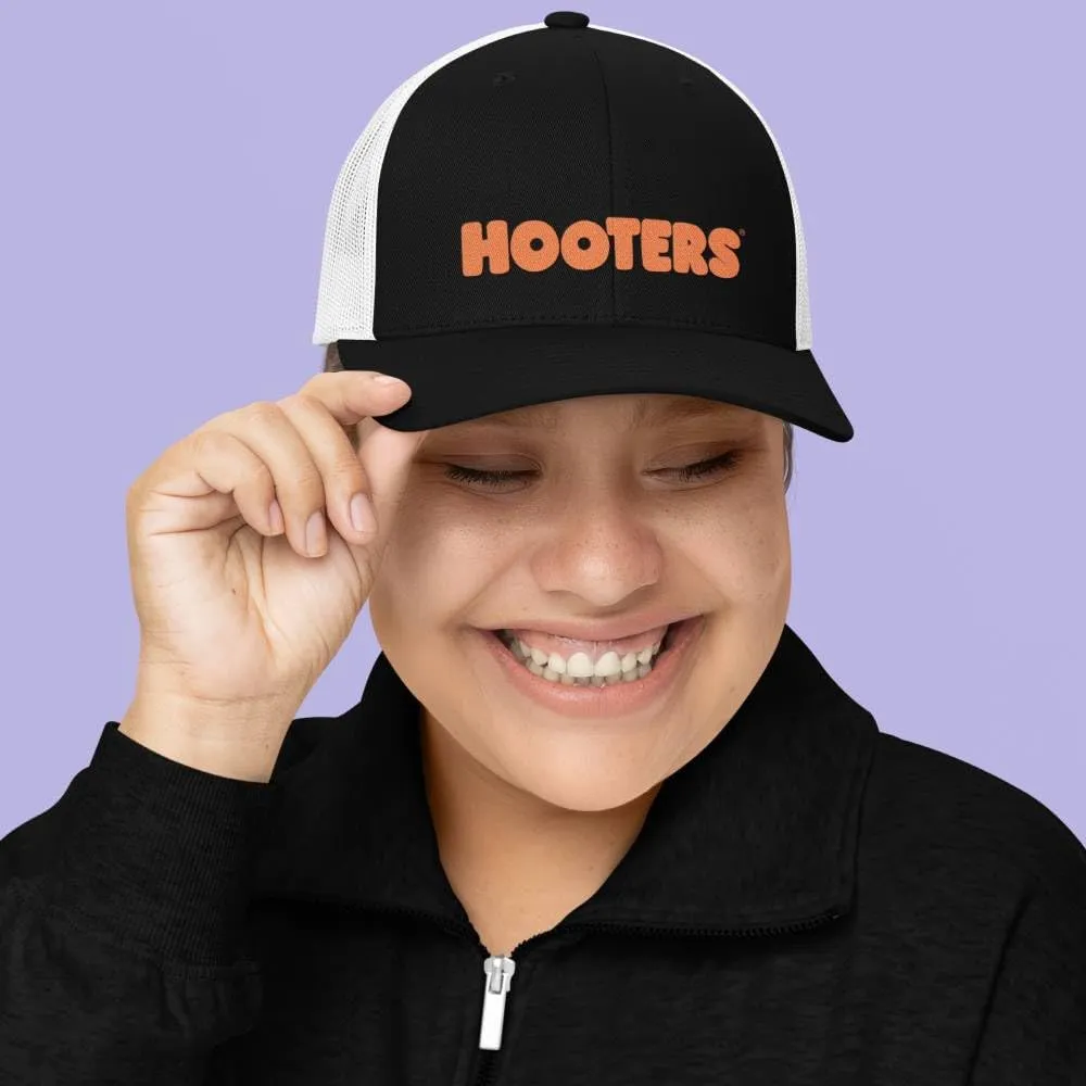 Ripple Junction Hooters Men's Restaurant Flat Bill Snapback Trucker Hat