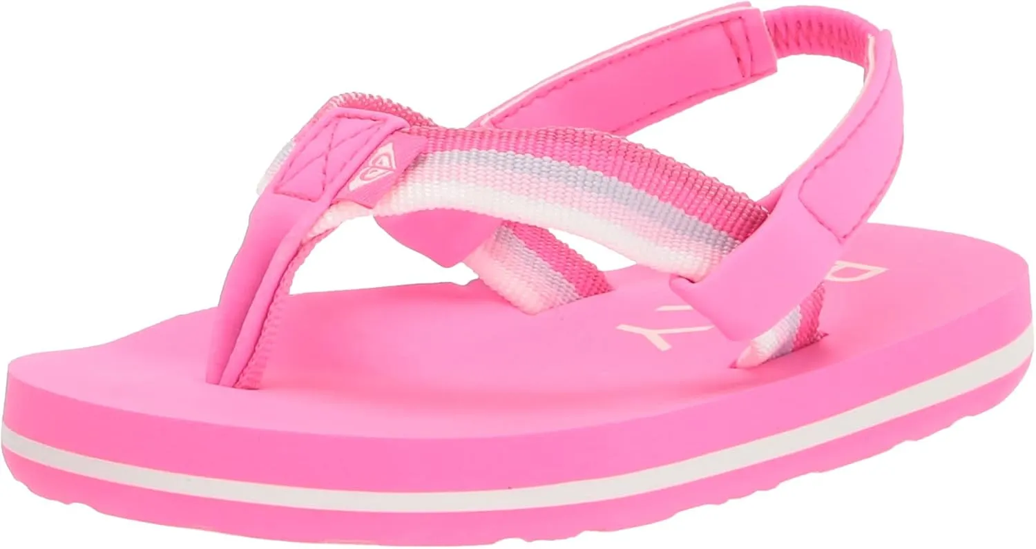 Roxy Girl's Toddler Colbee Sling Back Sandal Flip-Flop