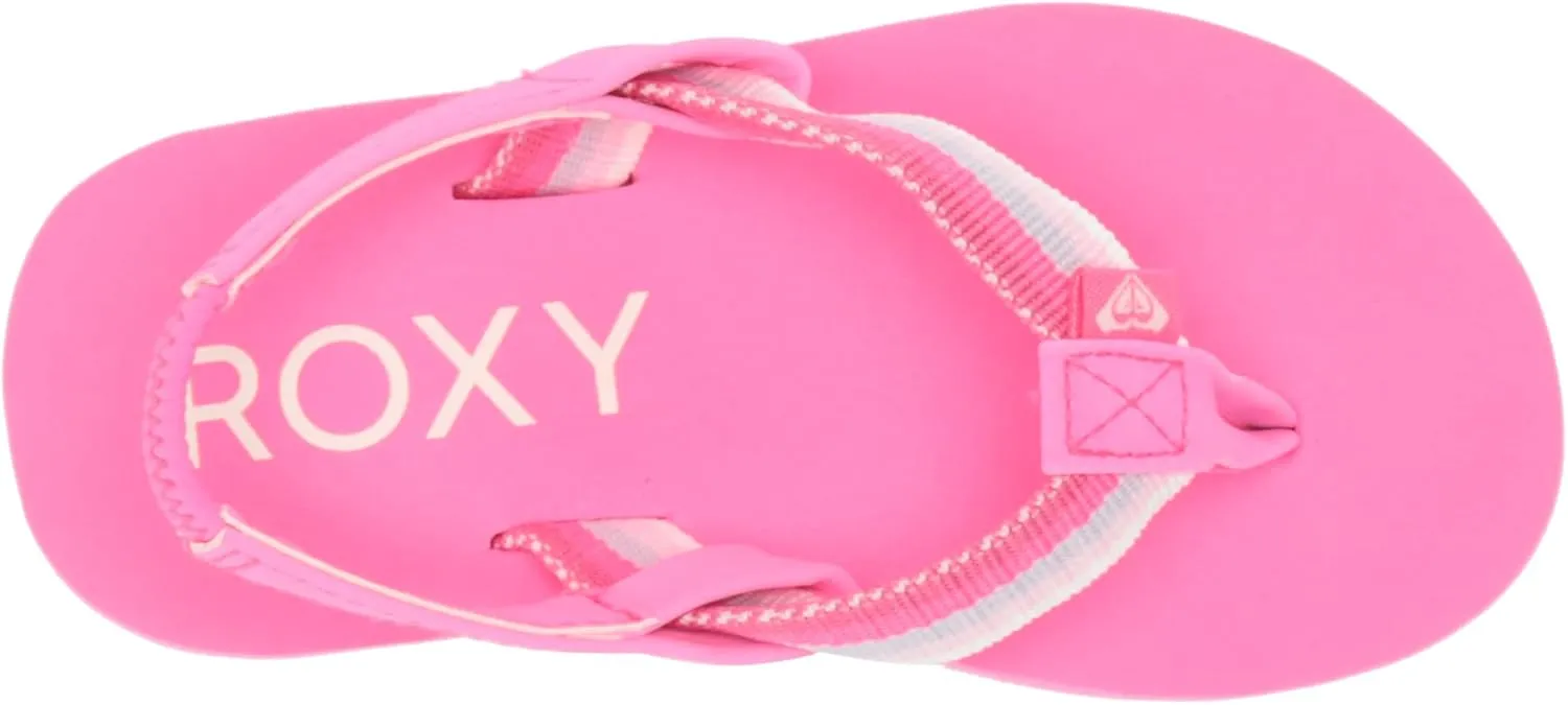 Roxy Girl's Toddler Colbee Sling Back Sandal Flip-Flop