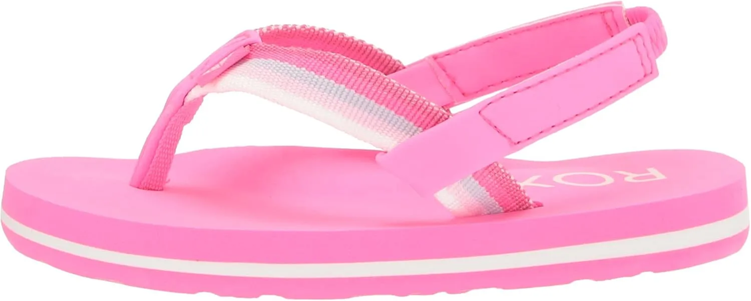 Roxy Girl's Toddler Colbee Sling Back Sandal Flip-Flop
