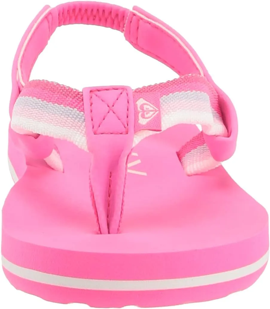 Roxy Girl's Toddler Colbee Sling Back Sandal Flip-Flop