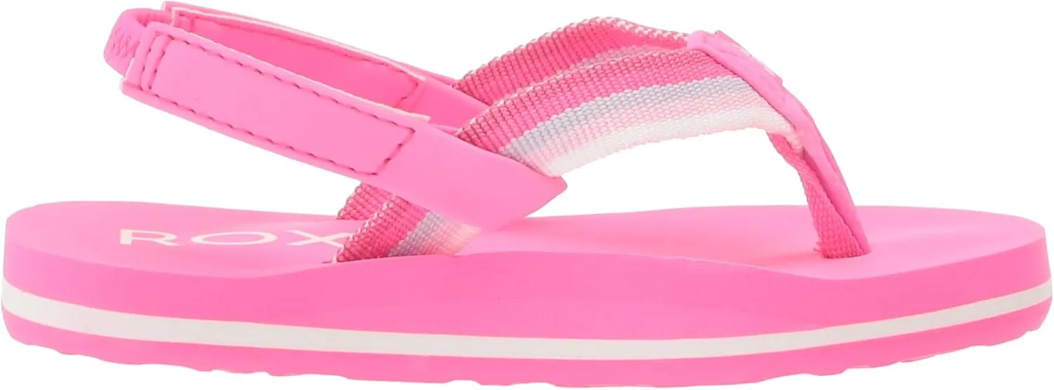 Roxy Girl's Toddler Colbee Sling Back Sandal Flip-Flop