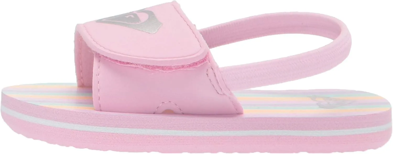 Roxy Girl's Tw Finn Sling Back Flip Flop Sandal
