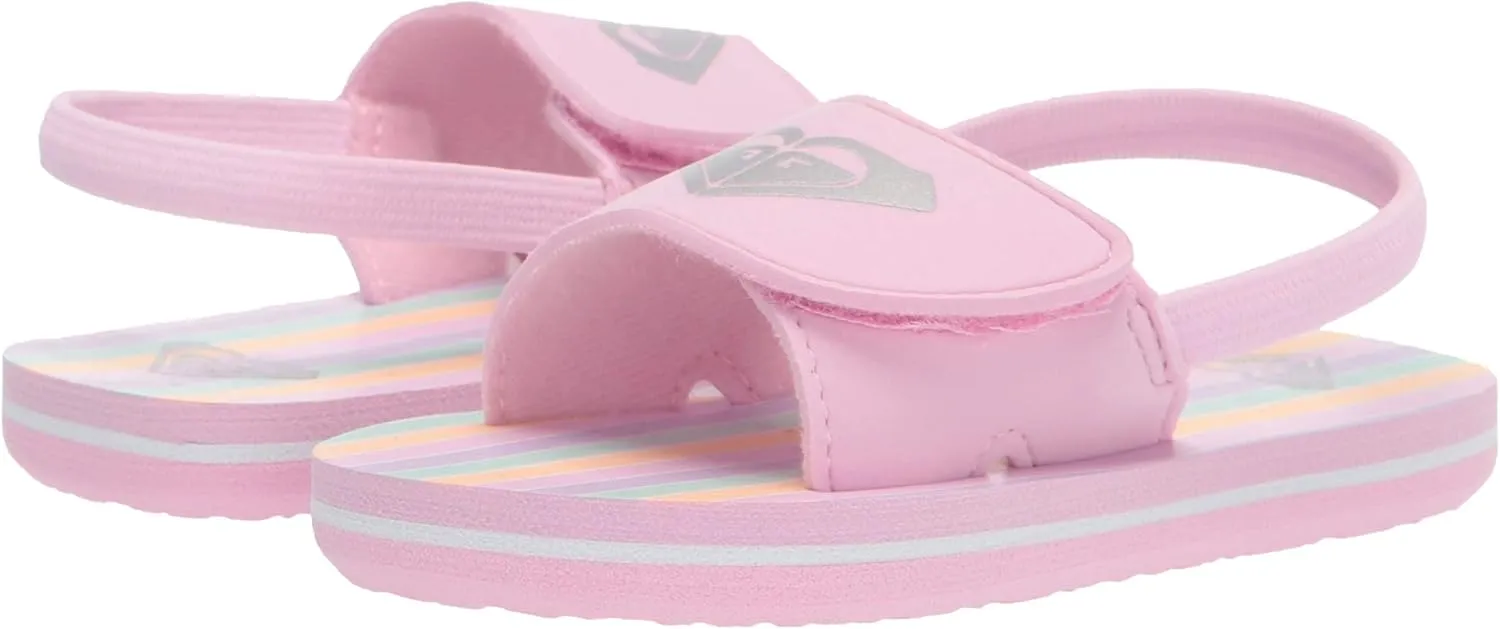 Roxy Girl's Tw Finn Sling Back Flip Flop Sandal