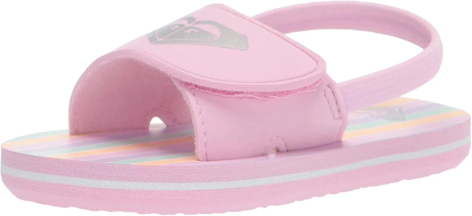 Roxy Girl's Tw Finn Sling Back Flip Flop Sandal