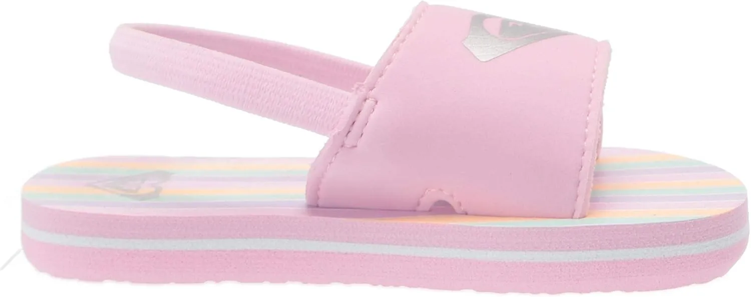Roxy Girl's Tw Finn Sling Back Flip Flop Sandal