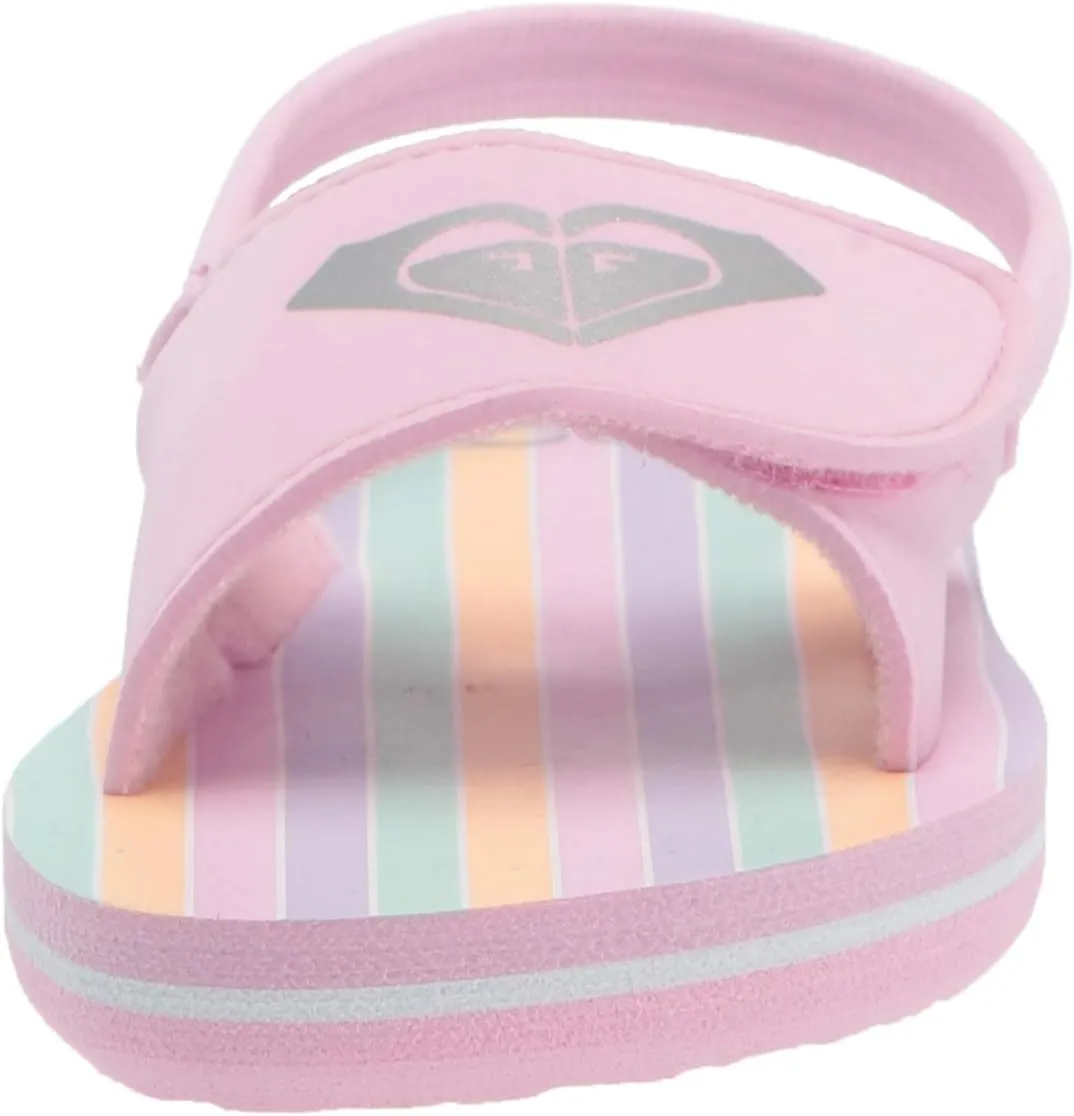 Roxy Girl's Tw Finn Sling Back Flip Flop Sandal
