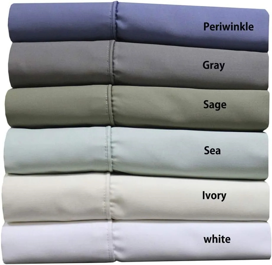 Royal Hotel Bedding Luxury Heavyweight 1000 Thread Count 4pc Bed Sheet Set 100% Cotton Material, Cool - Durable, Soft and Breathable Deep Pocket Sheets in King Size, Linen-Beige