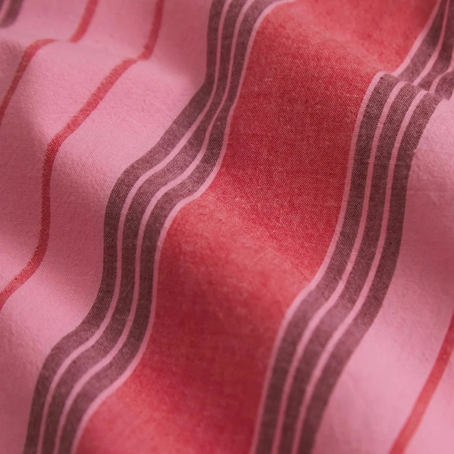 Sage x Claire Brigitte Cotton Fitted Sheets - Scarlet