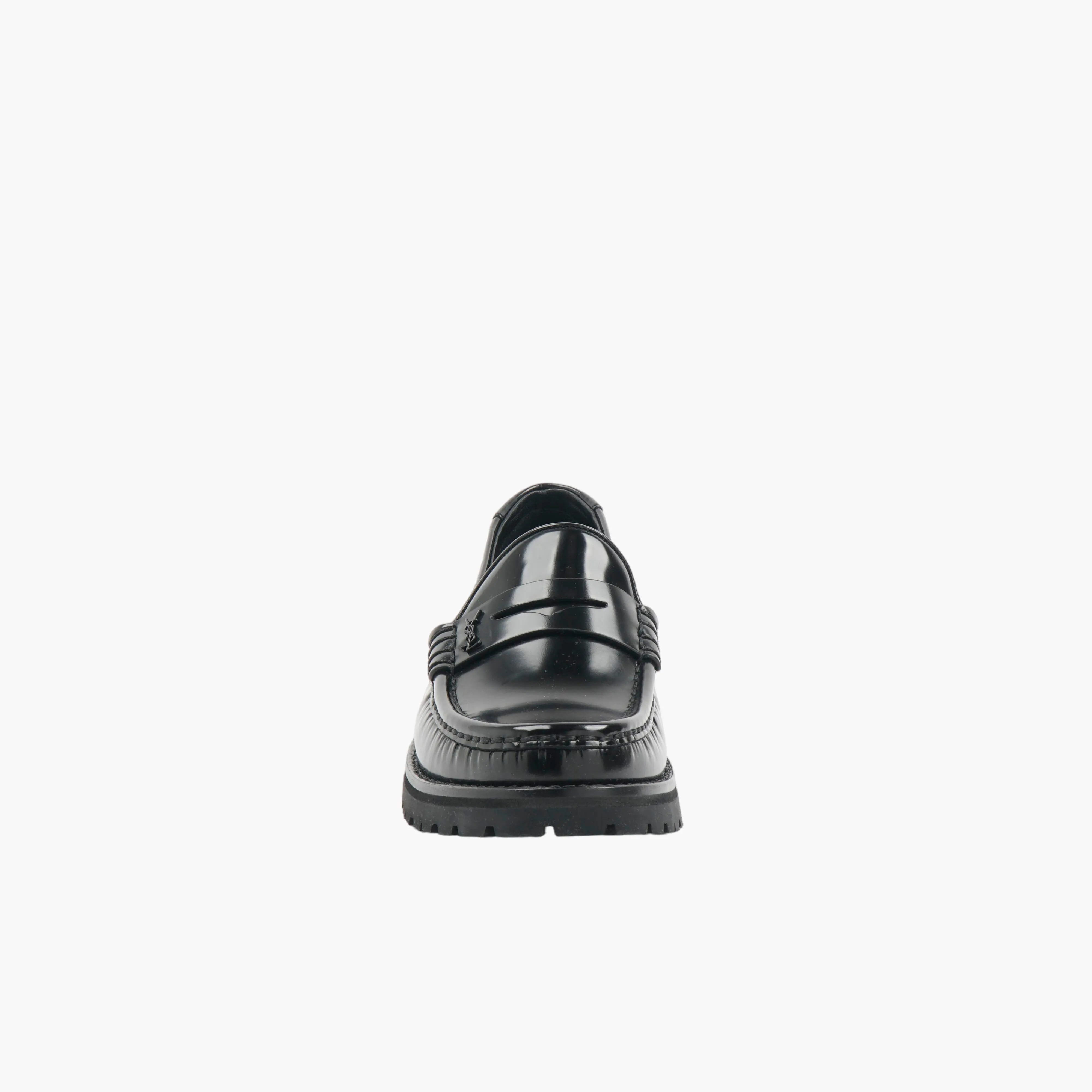 SAINT LAURENT MONOGRAM CALFSKIN MEN'S LOAFER