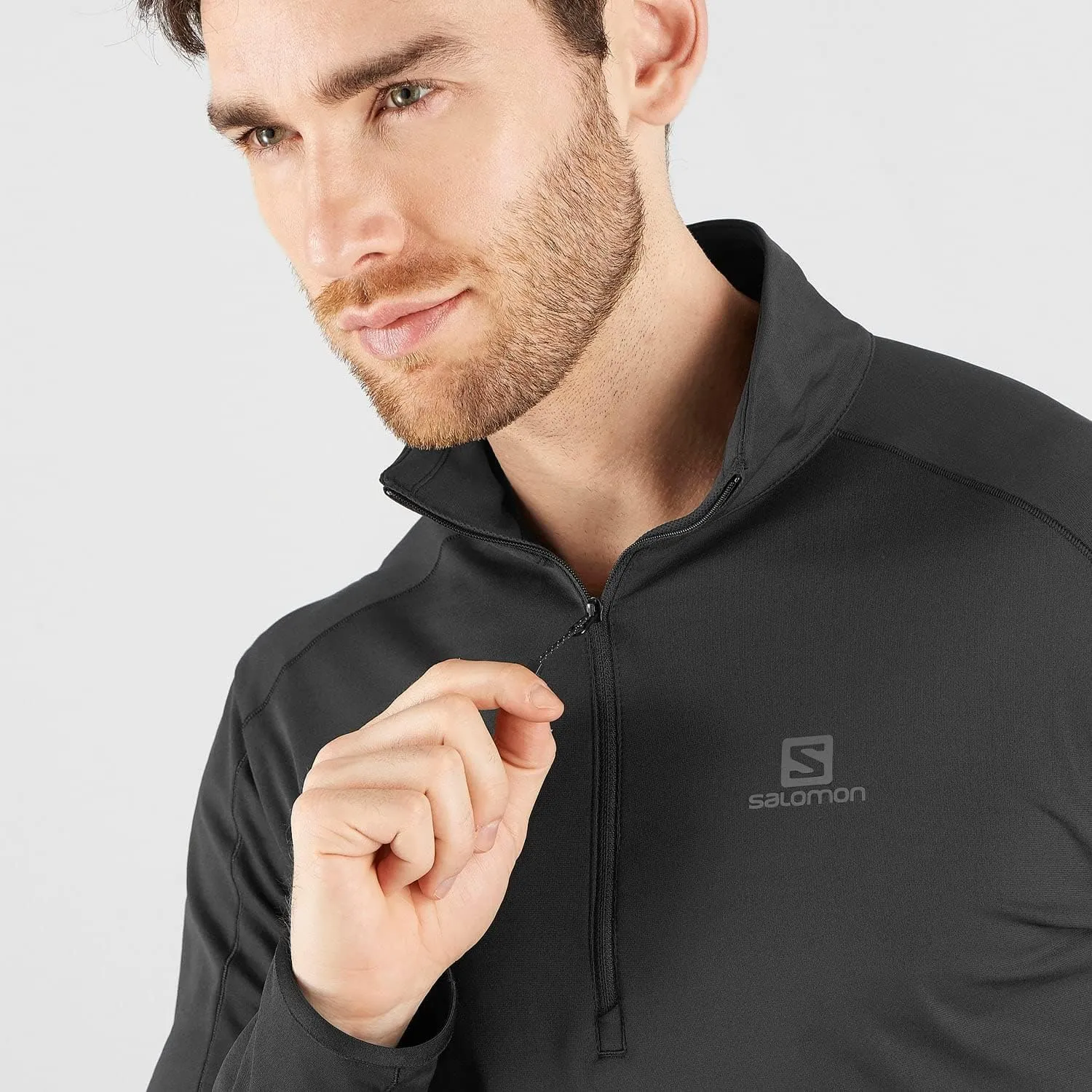 Salomon Men's Outrack Half Zip Mid