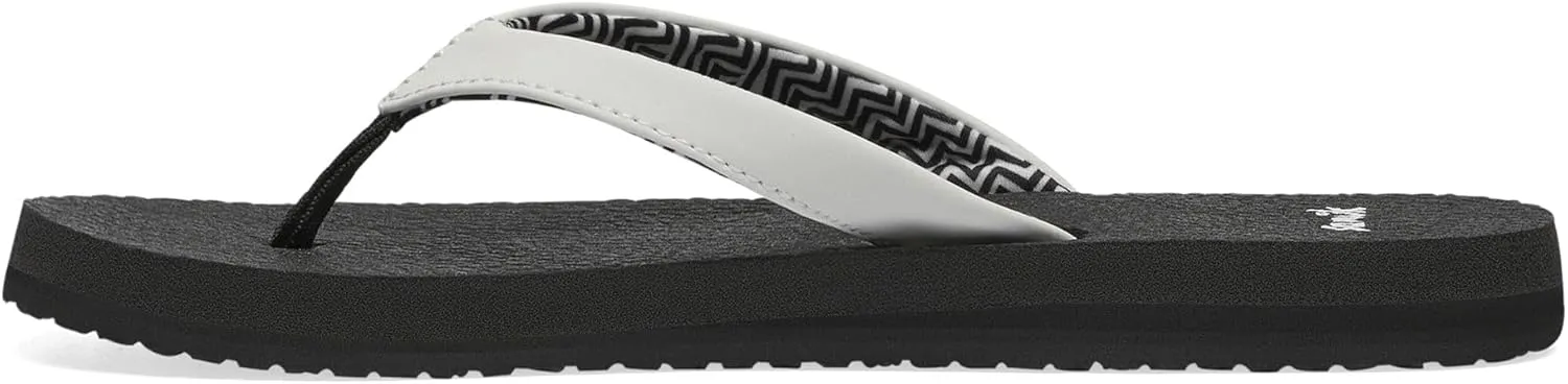 Sanuk Women's Yoga Serenity | Flip Flops for Women | Yoga Sandals For Women | Memory Foam Footbed