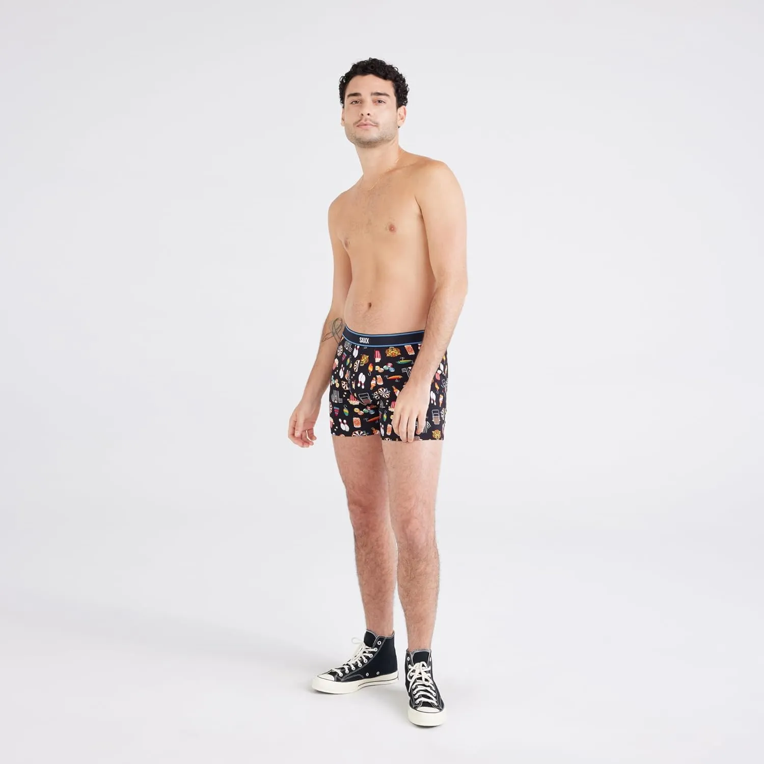 SAXX Underwear Co. Men's Underwear with Pouch Daytripper Boxer Brief Fly