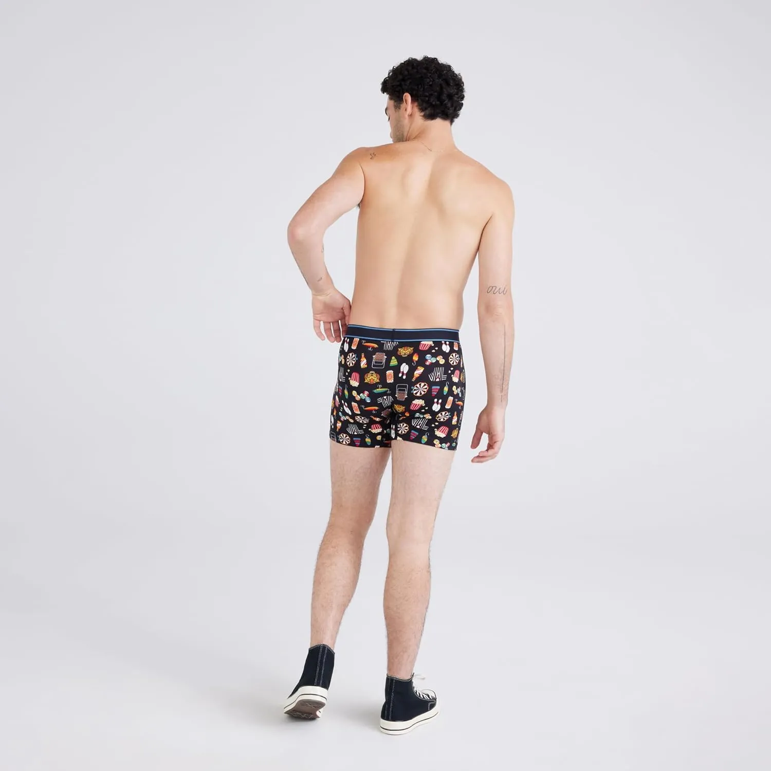 SAXX Underwear Co. Men's Underwear with Pouch Daytripper Boxer Brief Fly