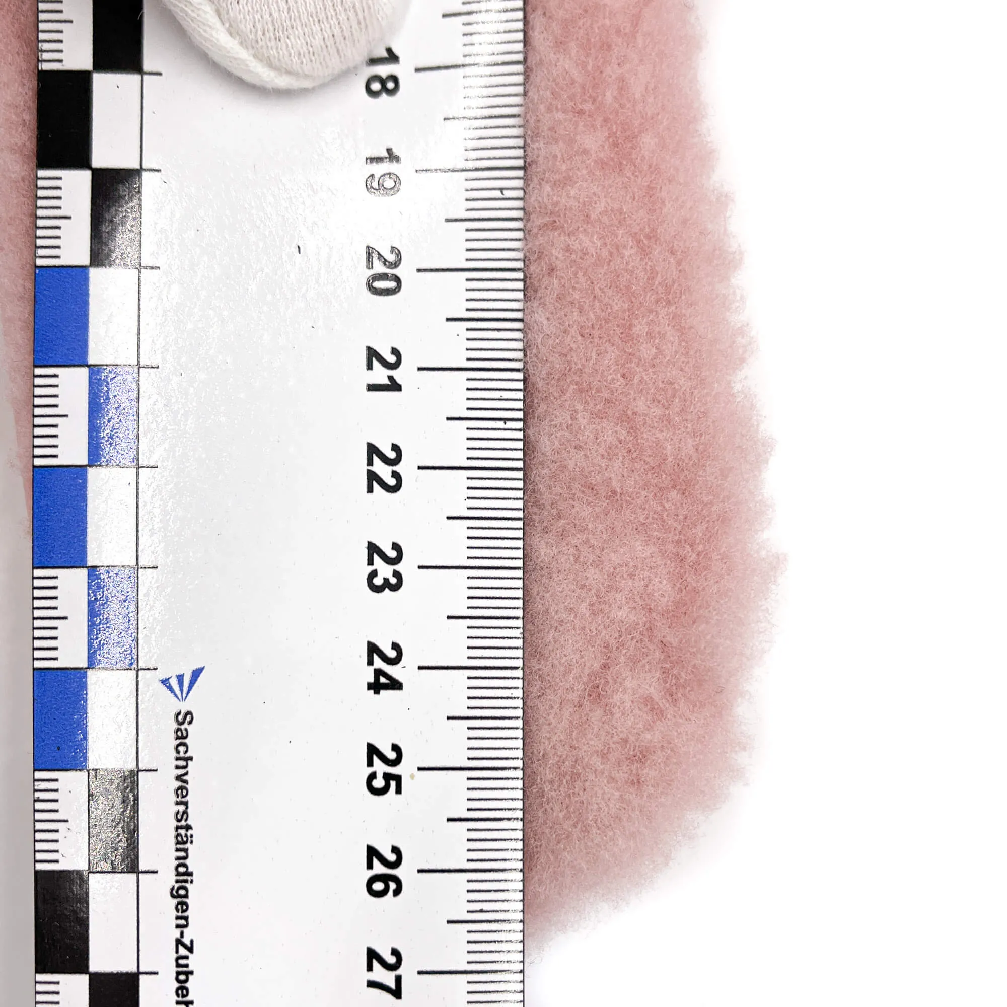 Shearling Slippers Fabric Flat Mule 39 Pink