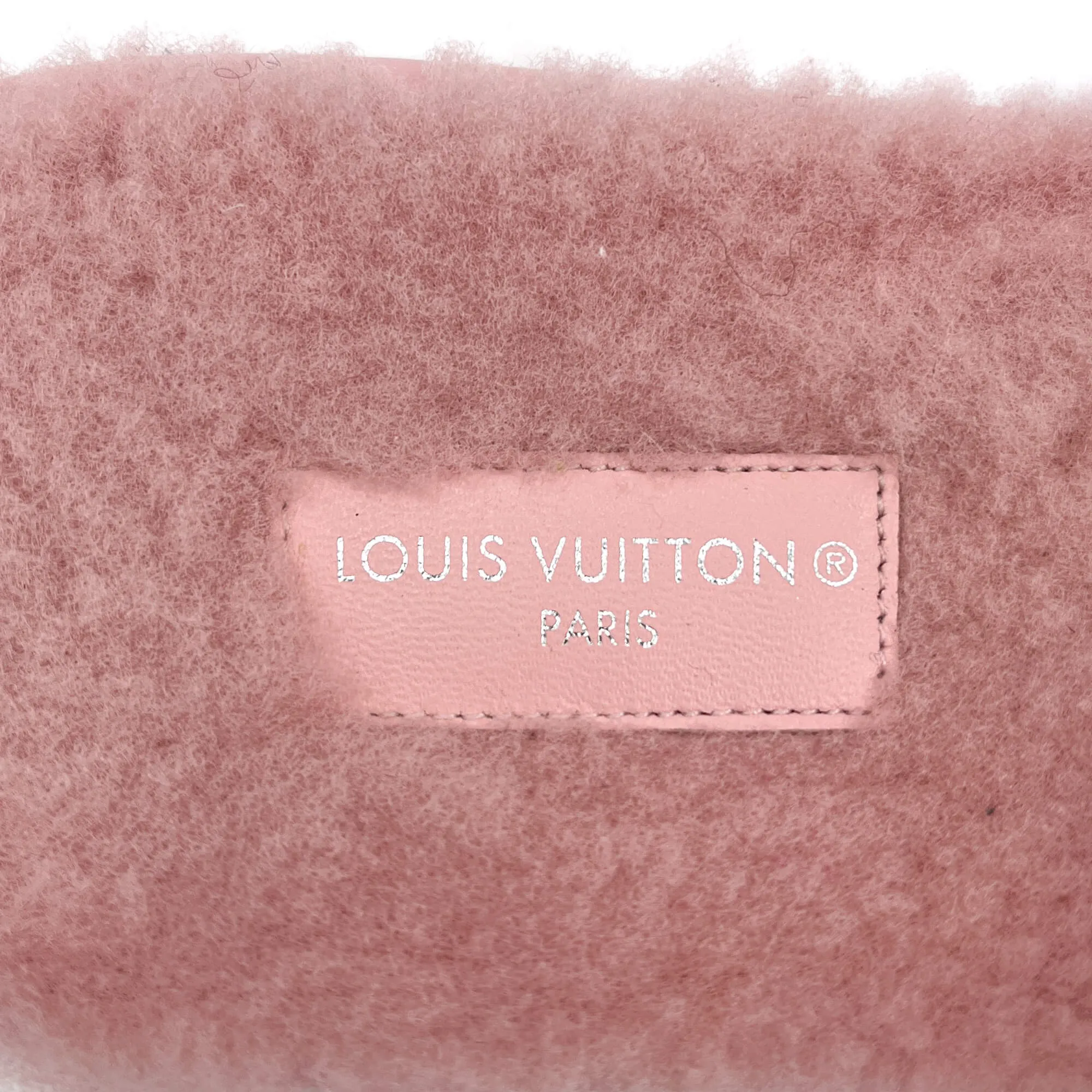 Shearling Slippers Fabric Flat Mule 39 Pink