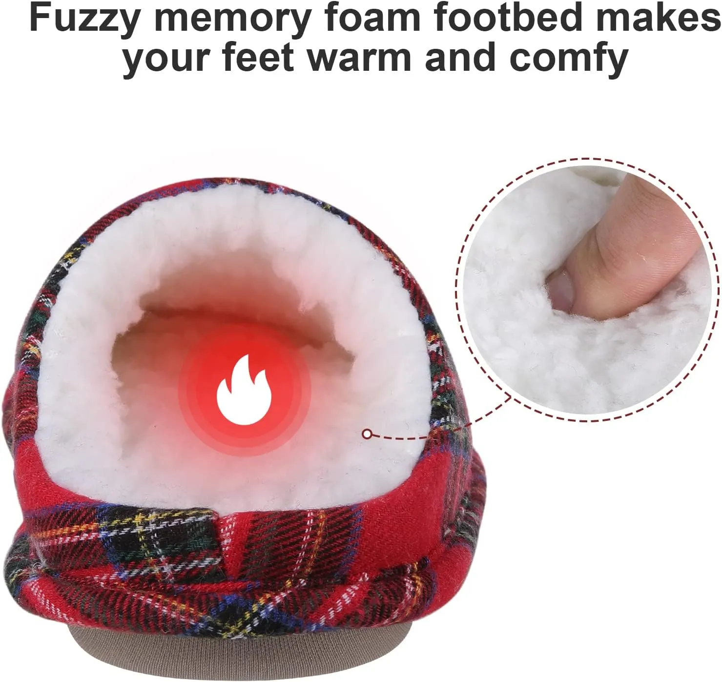 shevalues Best Mama Papa House Slippers for Mom and Dad from Daughter Son, Memory Foam Indoor Slippers for Women Men