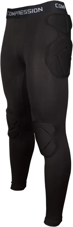 Shinestone Adult Men's Goalkeeper Armor BodyShield Padded Compression Shirt Pants and Short with Sponge Protector