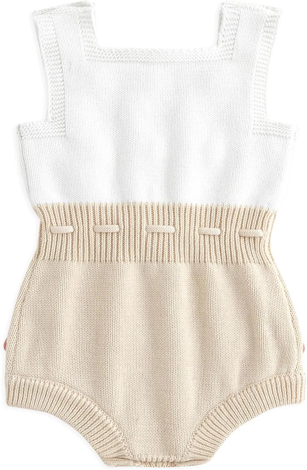 Simplee kids Baby Girl Kint Romper Fall Sleeveless Pompoms Rompers Newborn Little Girl Overall Jumpsuit Outfits