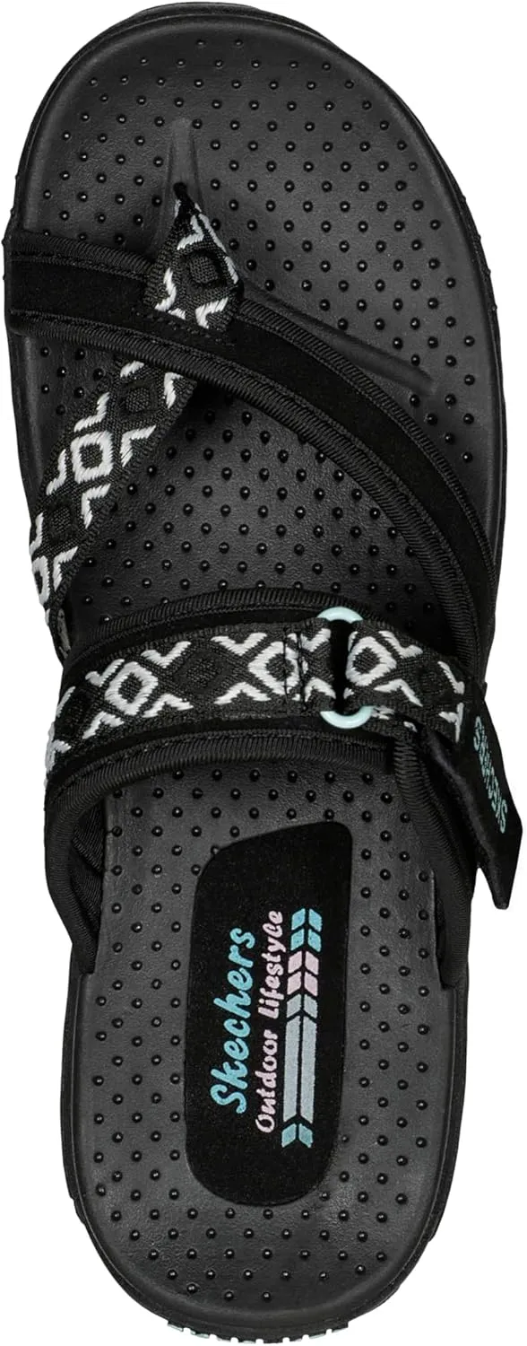 Skechers Women's Reggae-Trailway Flip-Flop Sandals