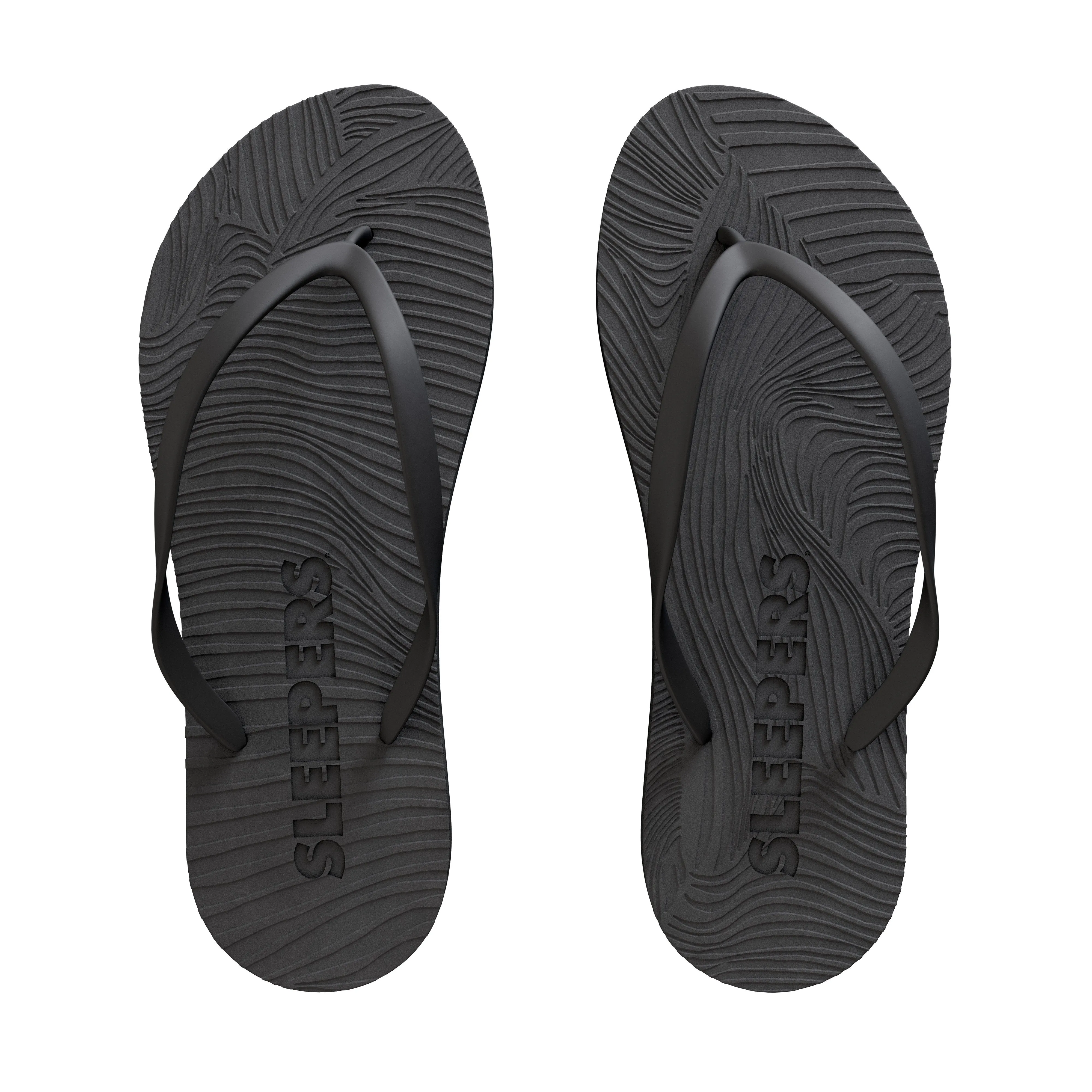 Slim Black Flip Flop