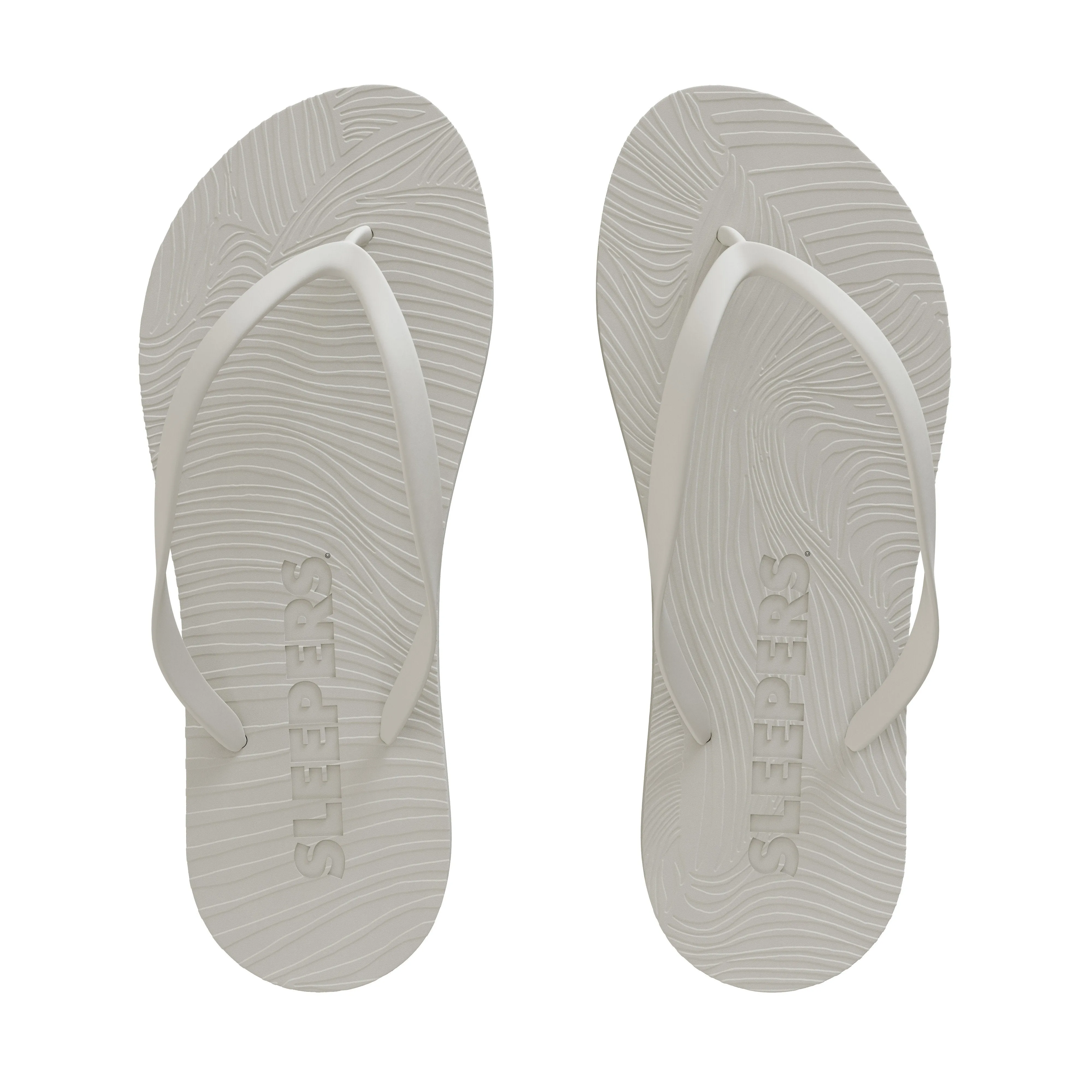Slim White Flip Flop