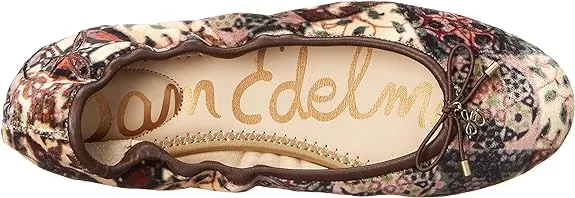 Slip Multi Toe Shipping options Supportive Flats Sam Rounded Felicia On Flexible Ballet Edelman Ivory