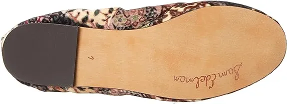 Slip Multi Toe Shipping options Supportive Flats Sam Rounded Felicia On Flexible Ballet Edelman Ivory