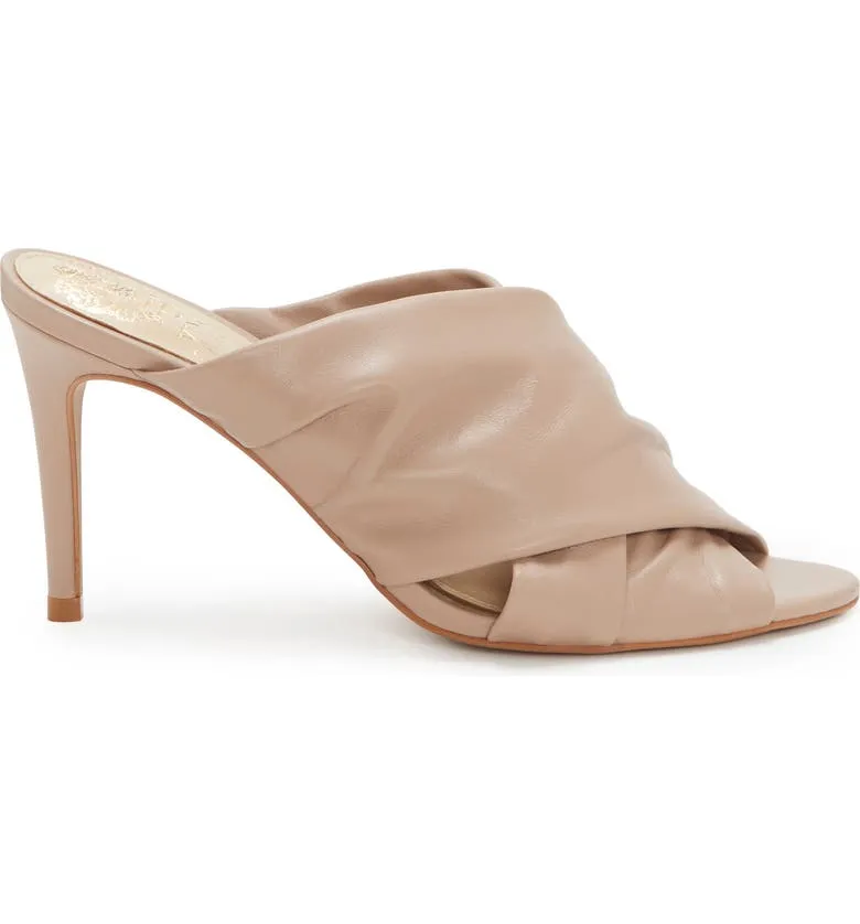 Slip-On Dress Camuto NOCCIOLA Bluetooth-enabled Nude Vince Open Clarstie Heel High Mules Superior-grade Toe