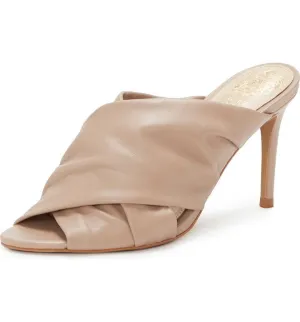 Slip-On Dress Camuto NOCCIOLA Bluetooth-enabled Nude Vince Open Clarstie Heel High Mules Superior-grade Toe